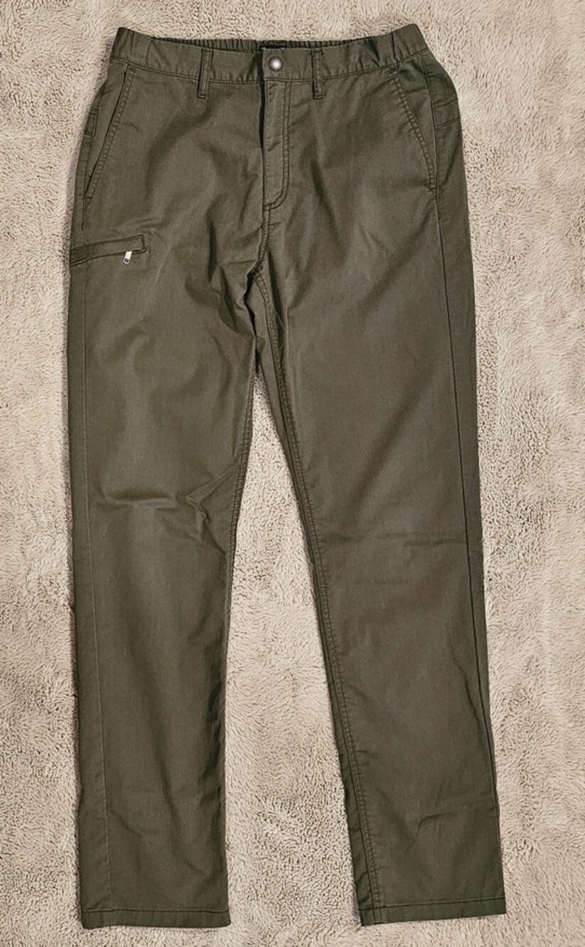 J Crew 770 Straight Fit Performance Pants, Dark Moss, Mens Sz 30x32, NEW